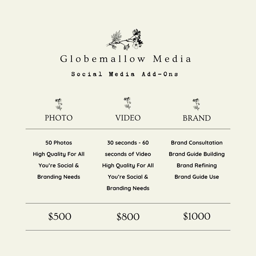 Photo & Video Packages